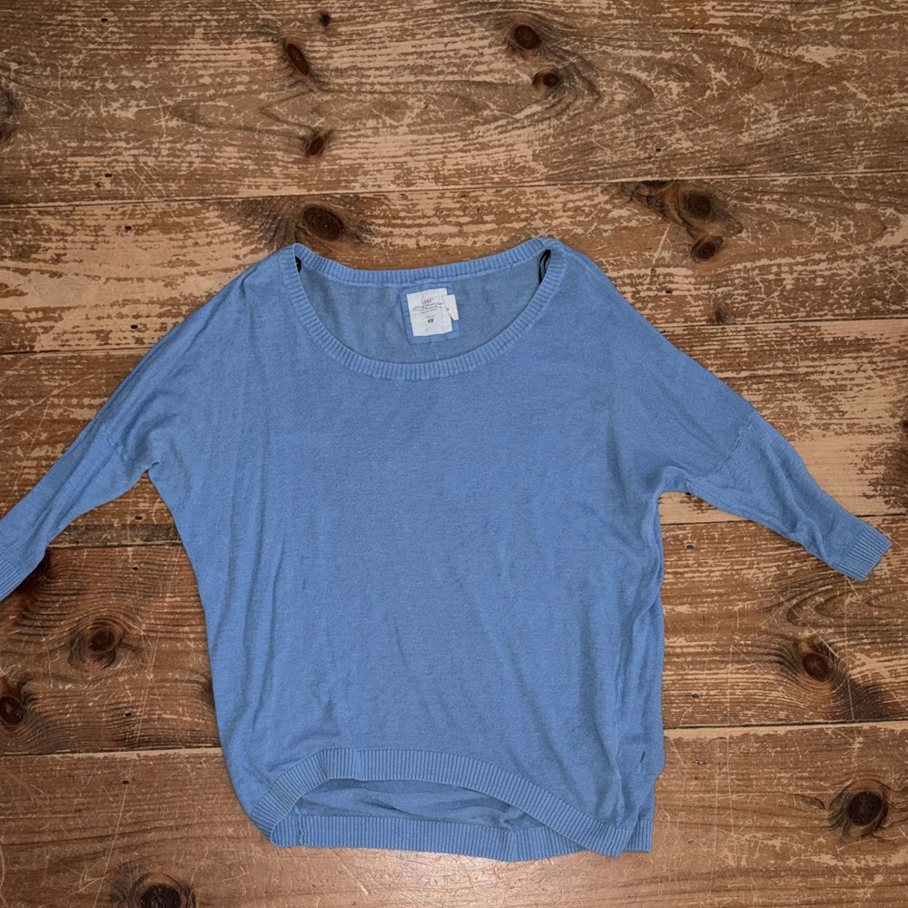 H&M Blue Knit Top